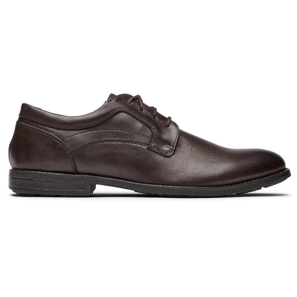 Rockport Oxfords For Mens Brown - Mykel Plain Toe - LF1572846